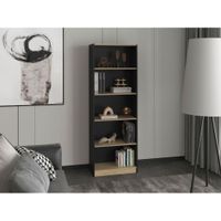 Estante 5 Niveles Home-E3 Wengue Y Fresno