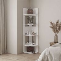 Biblioteca Esquinera Dreams Blanco 170  x  40  x  40