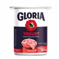 Yogurt GLORIA Frutado Fresa Vaso 120g