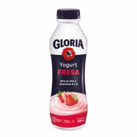 Yogurt Bebible GLORIA Sabor a Fresa Botella 500g