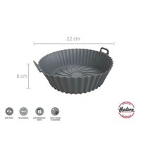 Set de 2 Moldes para Airfryer de Silicona Hudson