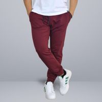 Jogger de Algodón Hombre Casual Yonisters Bolsillos con Cierre Slim Fit Rojo