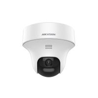 Cámara Seguridad Hikvision DS-2CE70K0T-PTLXTS 3K Domo PT Analógica Audio Doble vía Luz Alarma