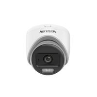 Cámara Seguridad Hikvision DS-2CE70KF0T-LPFS 3K Domo Analógica ColorVu Audio IR 20M