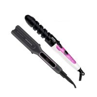 Combo Taurus Alisadora Slimlook 3 Más Rizador de Cabello Taurus TRK-01
