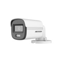 Cámara Seguridad Hikvision DS-2CE10DF0T-LPFS 2MP Tubo Analógica ColorVu Audio