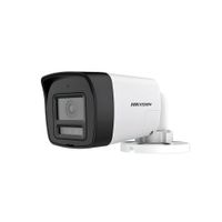 Cámara Seguridad Hikvision DS-2CE16K0T-LPXTS 3K Mini Tubo Analógica Audio Bidireccional Luz Alarma