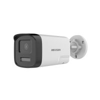 Cámara Seguridad Hikvision DS-2CE17D0T-LXTS 2MP Tubo Analógica Audio Bidireccional Luz Alarma