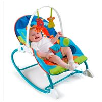 Silla Vibra Mecedora Bebe Celeste