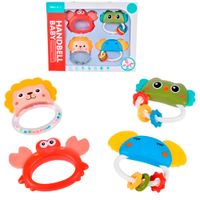 Set de 4 Sonajas para Bebes
