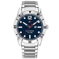 Reloj Tommy Hilfiger 1791459 Fecha Acero Inoxidable Dial Azul