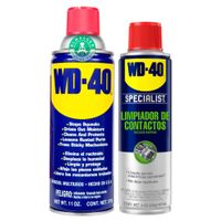Pack Wd40 Lubricante Aflojatodo - Limpiador De Contacto