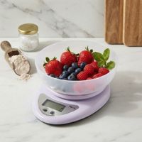 balanza de cocina Digital de 1gr a 5kg con bowl
