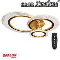 LAMPARA LED DE TECHO CIRCULAR DE 3 AROS