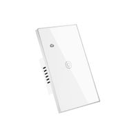 Interruptor Inteligente Wifi Simple 1 Botón Blanco