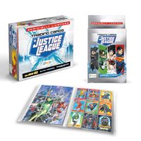 CARDS LIGA DE LA JUSTICIA-1 PAQUETON 25 SOBRES - 1 BOX COLECCIONABLE - BINDER