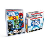 CARDS LIGA DE LA JUSTICIA -2 PAQUETONES 50 SOBRES- BINDER
