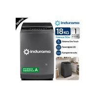 Lavadora INDURAMA Automatica 18Kg Titanio LRI-18DTN
