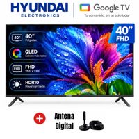 Televisor Hyundai 40  HYLED4029QG Full HD QLED -  Antena Digital