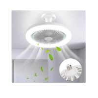 Foco Ventilador Ahorrador Led Multifuncional Hogar