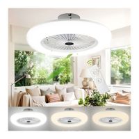 FOCO VENTILADOR LED DE TECHO GITATORIO REGULABLE 50W FRAGANCIA