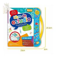 LIBRO DIDACTICO PARA NIÑOS INGLES Y ESPAÑOL CON SONIDO