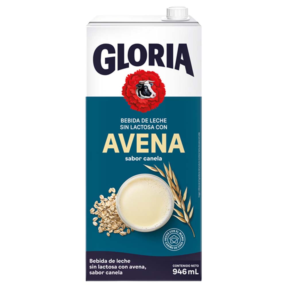Bebida de Leche UHT GLORIA Actiavena Caja 946ml