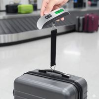 Balanza de Maleta portatil 50kg lcd