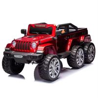 Carro Eléctrico Infantil Jeep 6x6 6 Motores Luces LED Bluetooth