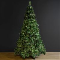 Arbol de Navidad Pino Silvestre 225 Cm VERDE 824 Puntas GIO HOME