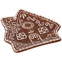 Plato DECO HOME Casa Jengibre Dulce Navidad