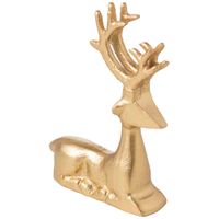 Adorno DECO HOME Venado Sentado Tradicional