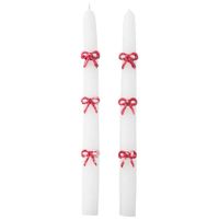 Set de Velas DECO HOME Lazo Tradicional x2un