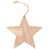 Colgante DECO HOME Estrella Madera Rústica (Modelos Aleatorios)