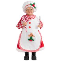 Muñeco DECO HOME Mamá Noel Dulce Navidad