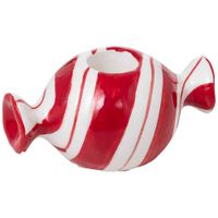 Porta Vela DECO HOME Caramelo Dulce Navidad