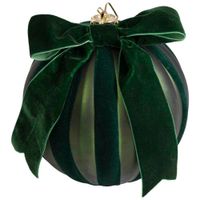 Bola Lazo DECO HOME 13 cm Verde Tradicional