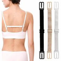 Pack 3 Tiras para Unir Tirantes de Sosten Negro Beige Blanco