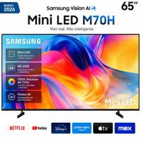 Televisor Samsung 65 MINI LED UN65M70HAGXPE 2026 4K Ultra HD Tizen Negro