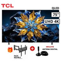 TELEVISOR TCL QLED 75 75T6C UHD 4K SMART TV - RACK
