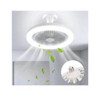 Foco Ventilador Ahorrador Led Multifuncional Oficina