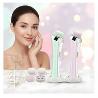 CEPILLO MASAJEADOR Y LIMPIADOR FACIAL 3 EN 1 RECARGABLE