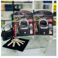PACK X2 CANDADO CON ALARMA MULTIUSO PARA MOTO BICICLETAS PUERTAS