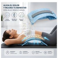SOPORTE LUMBAR DE ESPALDA CON PUNTOS DE MASAJE RELAJANTE