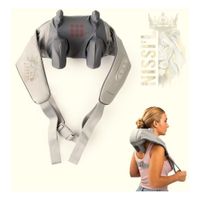 MASAJEADOR DE CUELLO Y ESPALDA RECARGABLE FACIL DE USAR