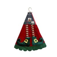 Piso De Árbol Navideño Rojo De 120Cm Fn578 Floripastore