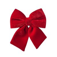 Moño Navideño Rojo De 30Cm X 25Cm Cf864 Floripastore