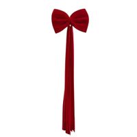 Moño Navideño Rojo De 40Cm X 200Cm Cf850 Floripastore