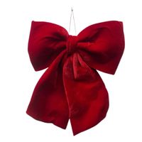 Moño Navideño Rojo De 50Cm X 60Cm Cf862 Floripastore