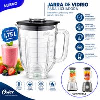 Vaso Licuadora Osterizer MAX 1.75 Lt Caja BLSTAJPBG 011